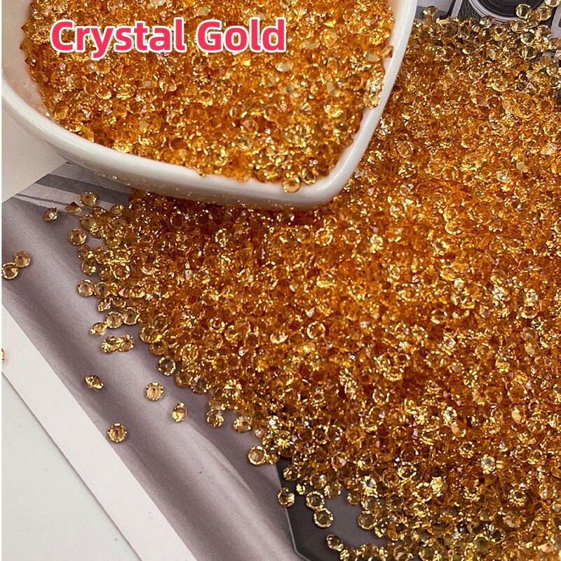 1440 komada Crystal AB Mini Nail Rhinestone Crystal 3D Nail Rhinestone Decoration DIY Nails Art Pixie Rhinestones Micro Diamond Gems