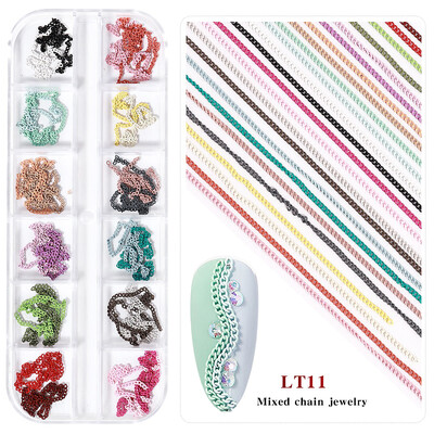 3D akril virág körömdíszítések arany ezüst gyöngyök színváltoztatás körmök varázslatok luxus strasszok Kellékek Kiegészítők