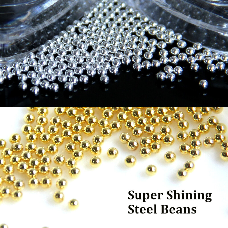 3D akril virág körömdíszítések arany ezüst gyöngyök színváltoztatás körmök varázslatok luxus strasszok Kellékek Kiegészítők