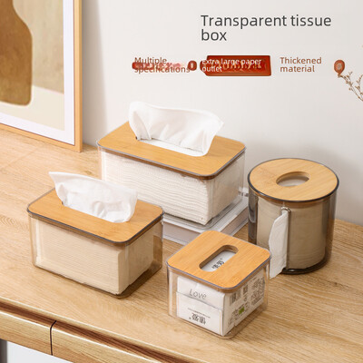 Nordic, simplă, creativă, cutie de șervețele, capac pentru casetă, sufragerie, sertar pentru masă de ceai, cutie de șervețele, sertar transparent pentru restaurant