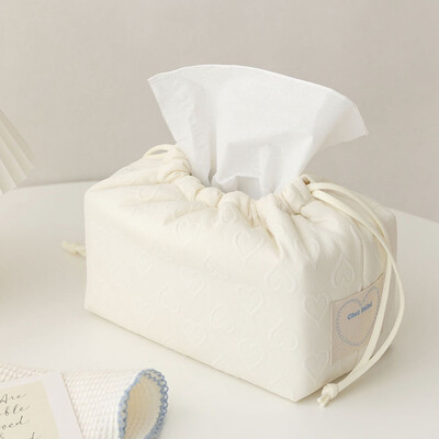 Pamučna vrpca Vrećica za maramice Posuda za držač salveta Korejski stil Organizacija kuhinjskog stola Dodaci za uređenje kućne sobe