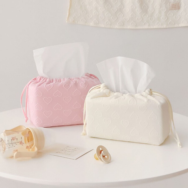 Pamučna vrpca Vrećica za maramice Posuda za držač salveta Korejski stil Organizacija kuhinjskog stola Dodaci za uređenje kućne sobe