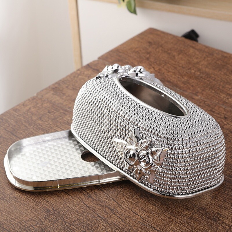 Kreativna radna površina Kuhinjska ladica za pumpanje Europska akrilna kutija za maramice Modna KTV hotelska kutija za maramice Bar Kutija za salvete