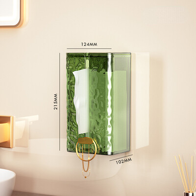 Glacial Tissue Box Επιτοίχιο Χάρτινο Κουτί Κουτί πετσετών κουζίνας Οικιακής Χρήσης Κουτί αποθήκευσης πετσετών προσώπου πολυτελείας