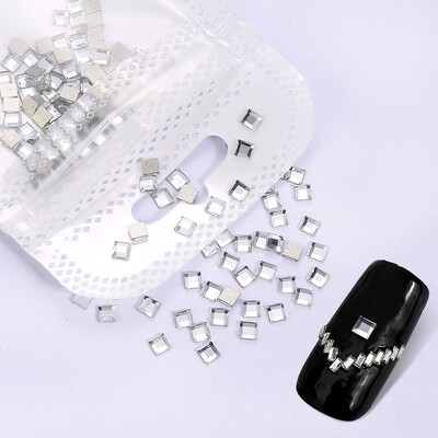 veleprodaja100kom Bijeli prozirni kristalni elegantni vještački dijamant 3D manikura Nail Art ukrasi privjesci nakit