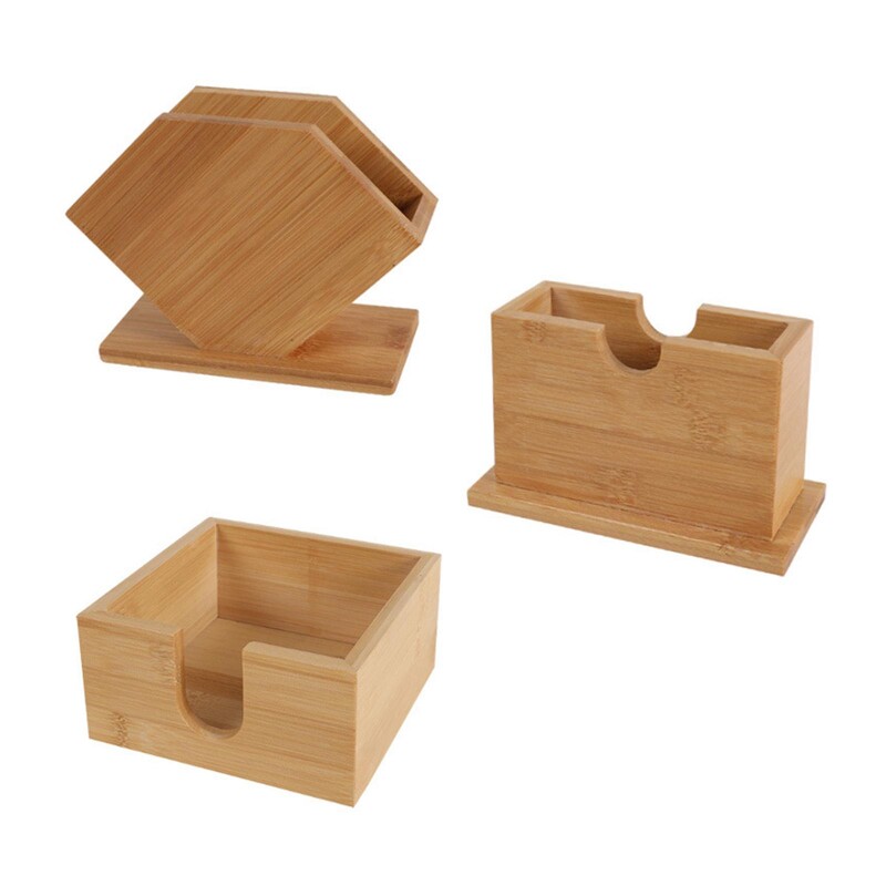Držač za ubruse od bambusa Držač za pohranu toaletnog papira za auto-restoran