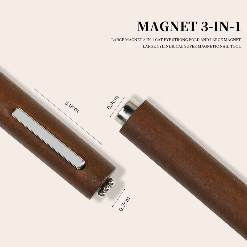 3u1 višenamjenski jak magnet za mačje oko UV/LED gel magnetski štapić za nokte za dizajn noktiju Magnet za nokte Manikura Specijalni alati