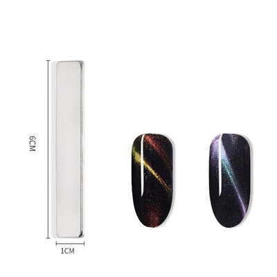 Magnetic Nail Art Stick Magnetic Pen For Cat Eye 9D Effect Strong Plate for UV Gel Line Strip Nail Art Tools DIY Manicure