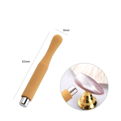 Magnetic Nail Art Stick Magnetic Pen For Cat Eye 9D Effect Strong Plate for UV Gel Line Strip Nail Art Tools DIY Manicure