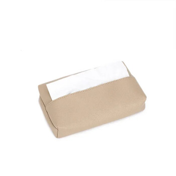 Tissue Box Ελαφρύ πολυτελές σαλόνι Creative Nordic ins Wind Rectangular Storage Car PU Leather Pumping Paper box