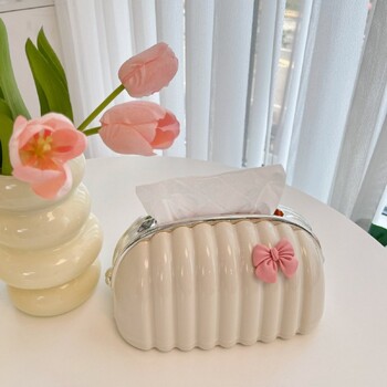 Θήκη Tissue Box Διακοσμητικό Tissue Dispenser Θήκη χαρτοπετσέτας Box Cloud Shape Tissue Organizer για υπνοδωμάτιο μπάνιου