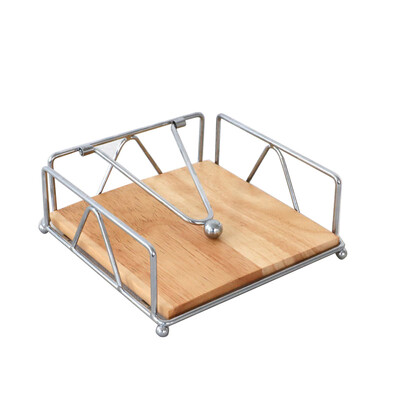 Επίπεδη θήκη χαρτοπετσέτας Μεταλλική θήκη για χαρτοπετσέτες κουζίνας με βαρύ βραχίονα τάνυσης ρουστίκ χαρτομάντηλο για τραπέζι πάγκου