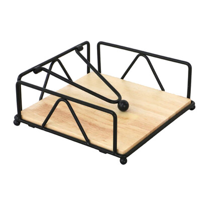 Επίπεδη θήκη χαρτοπετσέτας Μεταλλική θήκη για χαρτοπετσέτες κουζίνας με βαρύ βραχίονα τάνυσης ρουστίκ χαρτομάντηλο για τραπέζι πάγκου