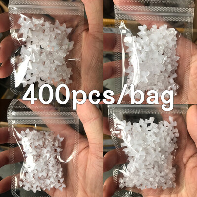 400 gab (4 krāsu) Japānas klasiskās loku nagu piekariņi 3D krēmkrāsu loku rotaslietas Y2K daļas, ornaments, manikīra dekorēšanas aksesuārs!