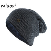 Nova modna zimska topla kapa za odrasle muškarce za uniseks pletene ležerne kape Skullies šešir od pamučne vune Brand Outdoor Solid Gorros Sale