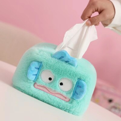 My Melody Hangyodon My Sweet Piano Kawaii βελούδινο συρτάρι χαρτιού Τοποθετημένο σε αυτοκίνητο Οικιακό απλό συρτάρι επιφάνειας εργασίας Κουτί Δώρο γενεθλίων