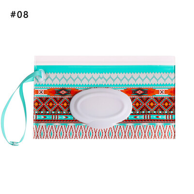 Hot Sale Wet Wipes Θήκη EVA Tissue θήκη μεταφοράς Επαναχρησιμοποιήσιμη επαναχρησιμοποιήσιμη τσάντα υγρού μαντηλιού Πτυσσόμενο κάλυμμα κουμπώματος-λουράκι αξεσουάρ καροτσιού