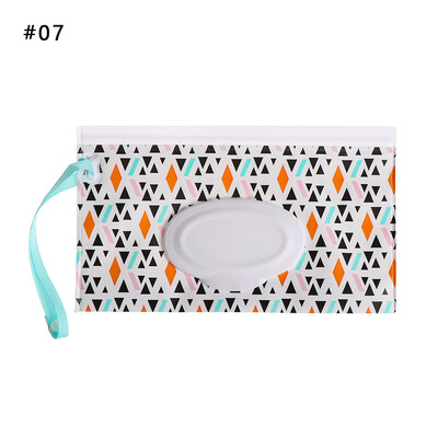 Hot Sale Wet Wipes Θήκη EVA Tissue θήκη μεταφοράς Επαναχρησιμοποιήσιμη επαναχρησιμοποιήσιμη τσάντα υγρού μαντηλιού Πτυσσόμενο κάλυμμα κουμπώματος-λουράκι αξεσουάρ καροτσιού