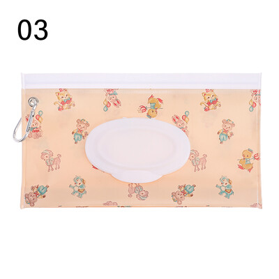 Hot Sale Wet Wipes Θήκη EVA Tissue θήκη μεταφοράς Επαναχρησιμοποιήσιμη επαναχρησιμοποιήσιμη τσάντα υγρού μαντηλιού Πτυσσόμενο κάλυμμα κουμπώματος-λουράκι αξεσουάρ καροτσιού