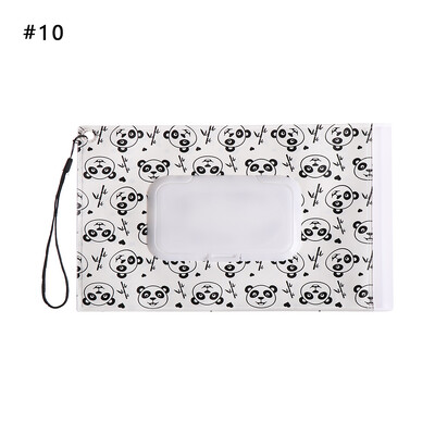 Hot Sale Wet Wipes Θήκη EVA Tissue θήκη μεταφοράς Επαναχρησιμοποιήσιμη επαναχρησιμοποιήσιμη τσάντα υγρού μαντηλιού Πτυσσόμενο κάλυμμα κουμπώματος-λουράκι αξεσουάρ καροτσιού