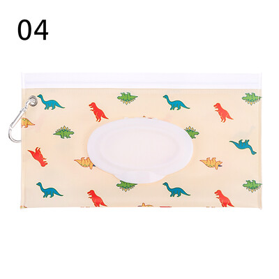 Hot Sale Wet Wipes Θήκη EVA Tissue θήκη μεταφοράς Επαναχρησιμοποιήσιμη επαναχρησιμοποιήσιμη τσάντα υγρού μαντηλιού Πτυσσόμενο κάλυμμα κουμπώματος-λουράκι αξεσουάρ καροτσιού