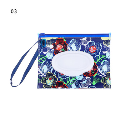 Hot Sale Wet Wipes Θήκη EVA Tissue θήκη μεταφοράς Επαναχρησιμοποιήσιμη επαναχρησιμοποιήσιμη τσάντα υγρού μαντηλιού Πτυσσόμενο κάλυμμα κουμπώματος-λουράκι αξεσουάρ καροτσιού