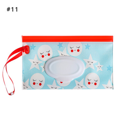Hot Sale Wet Wipes Θήκη EVA Tissue θήκη μεταφοράς Επαναχρησιμοποιήσιμη επαναχρησιμοποιήσιμη τσάντα υγρού μαντηλιού Πτυσσόμενο κάλυμμα κουμπώματος-λουράκι αξεσουάρ καροτσιού