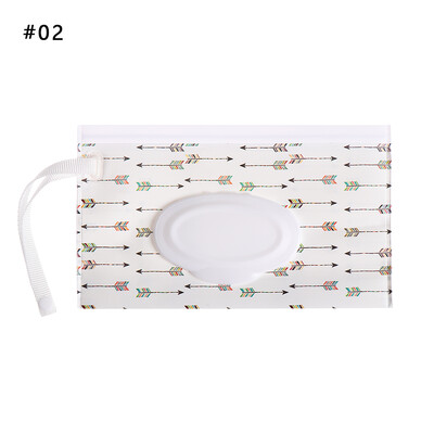 Hot Sale Wet Wipes Θήκη EVA Tissue θήκη μεταφοράς Επαναχρησιμοποιήσιμη επαναχρησιμοποιήσιμη τσάντα υγρού μαντηλιού Πτυσσόμενο κάλυμμα κουμπώματος-λουράκι αξεσουάρ καροτσιού