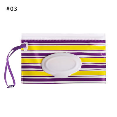 Hot Sale Wet Wipes Θήκη EVA Tissue θήκη μεταφοράς Επαναχρησιμοποιήσιμη επαναχρησιμοποιήσιμη τσάντα υγρού μαντηλιού Πτυσσόμενο κάλυμμα κουμπώματος-λουράκι αξεσουάρ καροτσιού