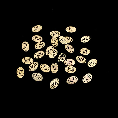 100 τμχ Αυτοκόλλητα νυχιών καρδιάς Μεταλλικά καρφιά lOVE Nailart Rivet Charms DIY Αξεσουάρ νυχιών 3D Διακοσμητικά νυχιών