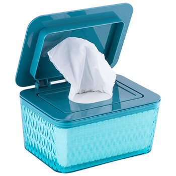 Wet Wipes Dispenser Μεγάλης χωρητικότητας Wipes Dispenser Box Θήκη Wipes Θήκη Ανθεκτική στη σκόνη Κουτί μαντηλιών με καπάκι Keep Diaper Wipes Fresh