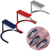 3D Cat Eyes Magnet U-veida statīvs nagu gēla lakai DIY nagu mākslas manikīra piederumi instrumenti
