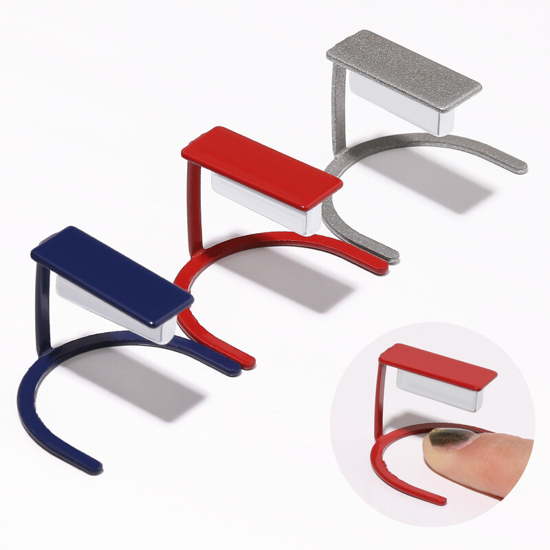 3D Cat Eyes Magnet U formos stovas nagų geliniam lakavimui „pasidaryk pats“ nagų dailės manikiūro priedai, įrankiai