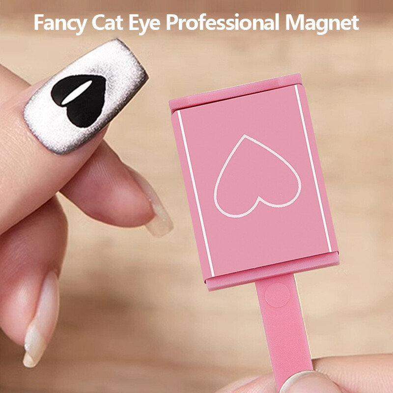 5 vnt Magnetinė Nail Art Stick Cat`s Eye Magnetinio efekto Magnetinė lenta, skirta geliniam poliravimui Grožio manikiūro dekoravimo reikmenims
