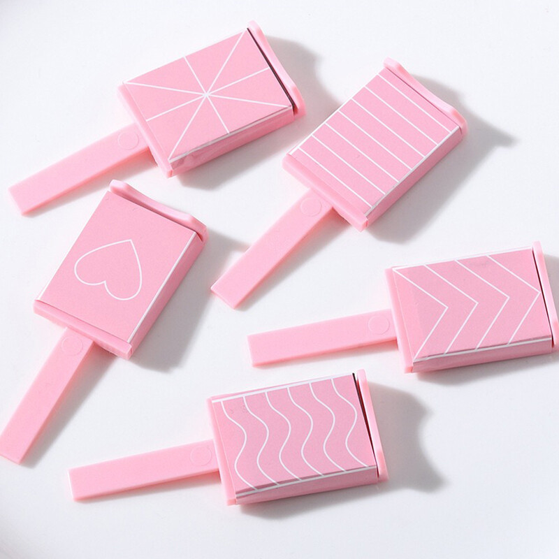 5 vnt Magnetinė Nail Art Stick Cat`s Eye Magnetinio efekto Magnetinė lenta, skirta geliniam poliravimui Grožio manikiūro dekoravimo reikmenims