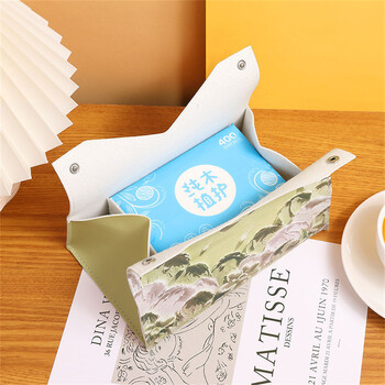 Creative Tissue Box American Country Pastoral Tissue Box Διακόσμηση σπιτιού Θήκη χαρτοπετσέτας αυτοκινήτου Κουζίνα Μπάνιο Θήκη για τα Χριστούγεννα