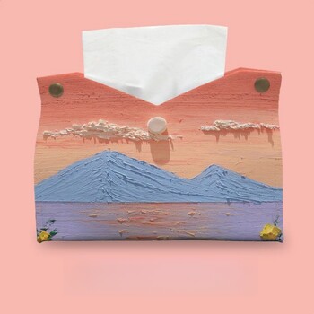 Creative Tissue Box American Country Pastoral Tissue Box Διακόσμηση σπιτιού Θήκη χαρτοπετσέτας αυτοκινήτου Κουζίνα Μπάνιο Θήκη για τα Χριστούγεννα