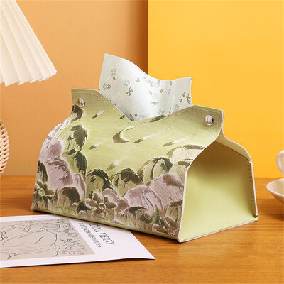 Creative Tissue Box American Country Pastoral Tissue Box Διακόσμηση σπιτιού Θήκη χαρτοπετσέτας αυτοκινήτου Κουζίνα Μπάνιο Θήκη για τα Χριστούγεννα
