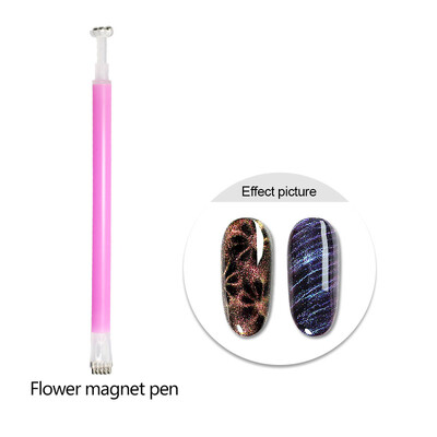 Cat Eyes Magnet Strong Effect Magetic Stick Board 9D Cat Eyes 3D Line Strip Effect Daudzfunkciju magnēta pildspalva nagu želejai