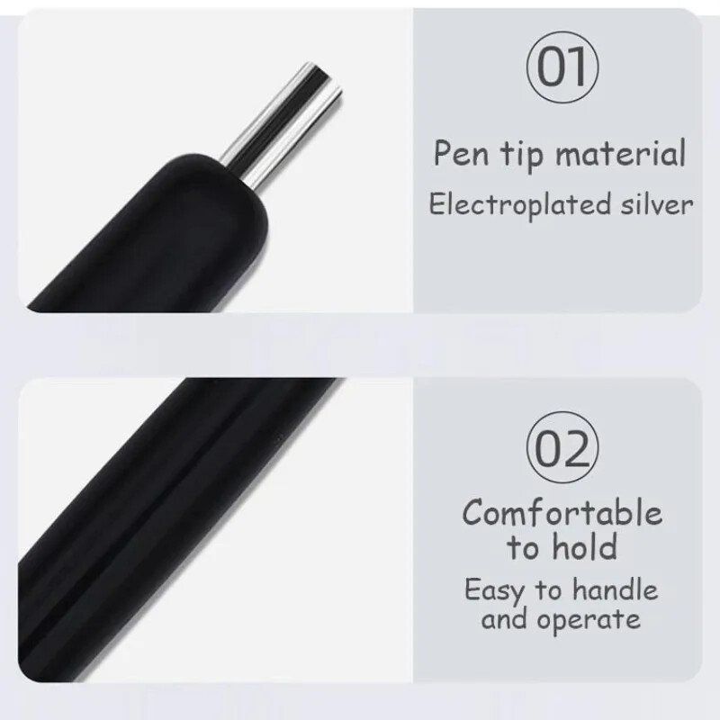 Magnetinis rašiklis plieniniams rutuliams siurbimo manikiūrui Magnetinis Stiprus Lodestone Cat Eye UV gelio nagų įrankis Specialus plieno rutuliams Magnetinis