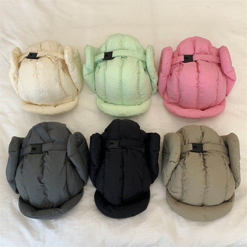 Korejska verzija, modne retro letjeće kape za zaštitu ušiju za muškarce i žene, zimska topla kapa za jahanje i skijanje na otvorenom