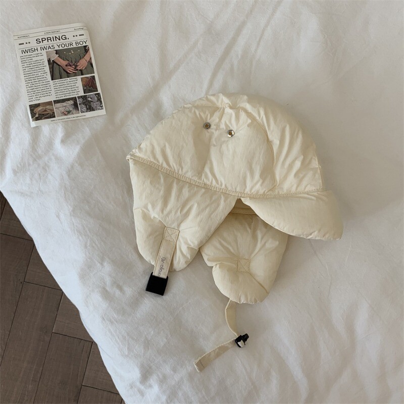 Korejska verzija, modne retro letjeće kape za zaštitu ušiju za muškarce i žene, zimska topla kapa za jahanje i skijanje na otvorenom