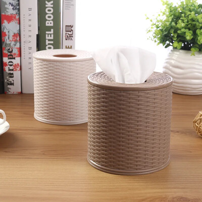 Creative Tissue Box Πλαστικό Roll Paper Box Επιτραπέζιο Θήκη χαρτοπετσέτας μπάνιου Θήκη χαρτιού υγείας Διακόσμηση αποθήκευσης