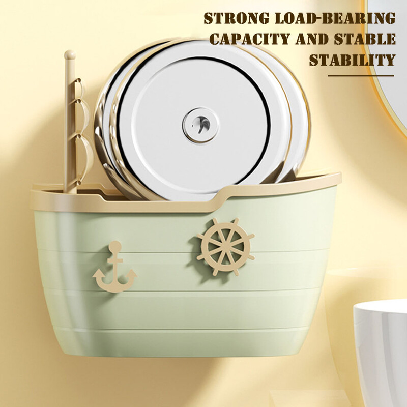 Armas löögivaba purjepaadi tualettpaberi hoidik Vastupidav veekindel tualettpaberihoidik vannitoa kaunistamiseks