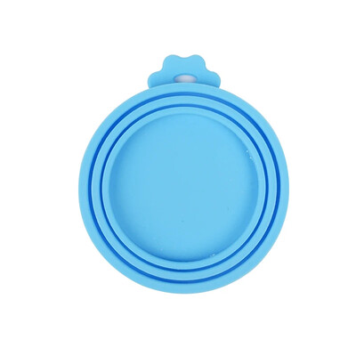 Depozitare reutilizabilă 3 în 1 pentru alimente Păstrați proaspăt capac pentru conserve Capac pentru cutie pentru animale de companie Capac pentru cutie de silicon Capac fierbinte pentru bucătărie Aprovizionare cu mucegai fierbinte