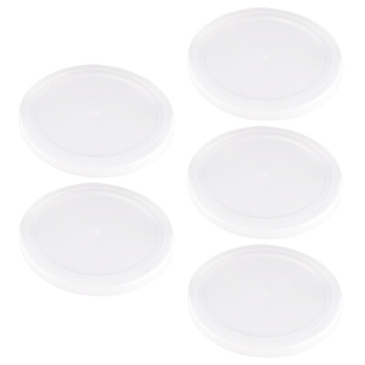 5 τεμ. Φορητό καπάκι κονσερβοποιημένου σκύλου γάτα επαναχρησιμοποιούμενο Πλαστικό αποθήκευση τροφών Keep Fresh Tin Cover Cans Προμήθειες οικιακής χρήσης για κατοικίδια