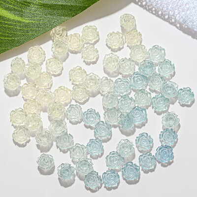 100 τμχ 3D διαφανές Love Heart Crystal Charms 4mm/6mm/8mm Clear Resin Nail Art Rhinestone Jewelry DIY for Blush ανταλλακτικά μανικιούρ