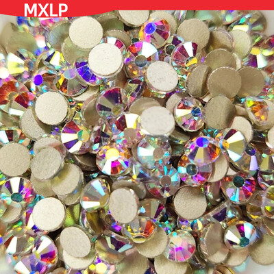 Top Glitter Crystal Ab Ss3-ss40 Non Hot Fix Flatback Siuvimas ir audiniai Drabužiai Nagų dailės dekoracijos Nagų dailė