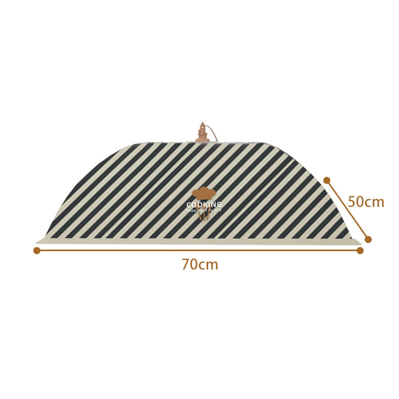 Φορητά πτυσσόμενα καλύμματα φαγητού Ομπρέλα με λεπτό πλέγμα αναπνεύσιμο κατά των κουνουπιών Γεύμα Κάλυμμα λαχανικών φρούτων Gadgets κουζίνας Αξεσουάρ
