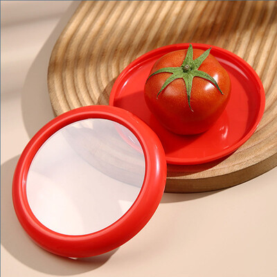 Κιβώτιο αποθήκευσης φρούτων σιλικόνης, επαναχρησιμοποιήσιμο κουτί για κρύσταλλο ψυγείου, διαφανές φιλμ λαχανικών και σφραγισμένη αποθήκευση φρούτων Crisper